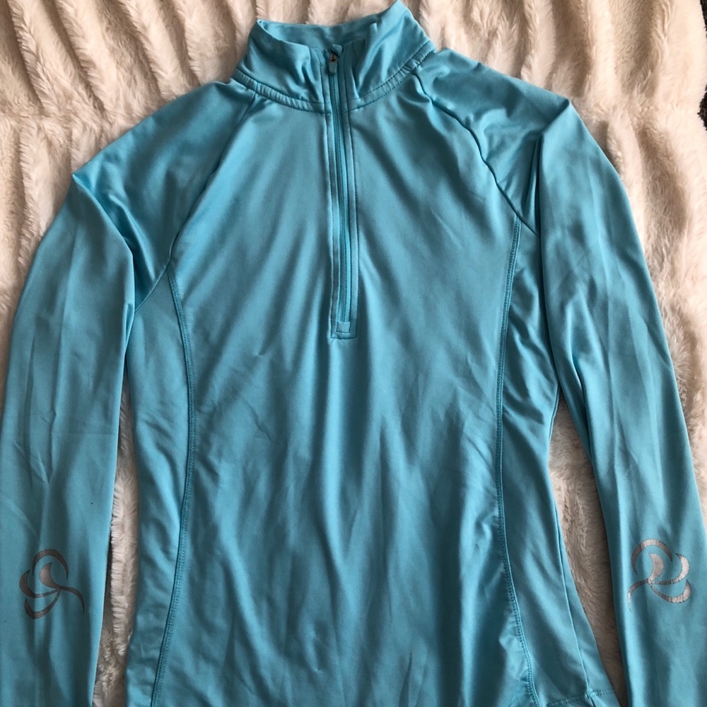 Light blue Quarter Zip- Size S